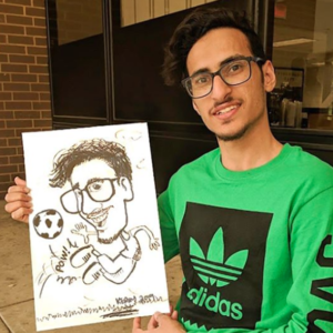 SketchFaces Kerry artist