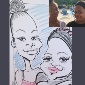 SketchFaces caricatures by Kevin M