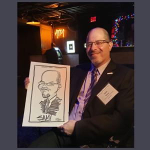 Live caricature sample by Mike S.